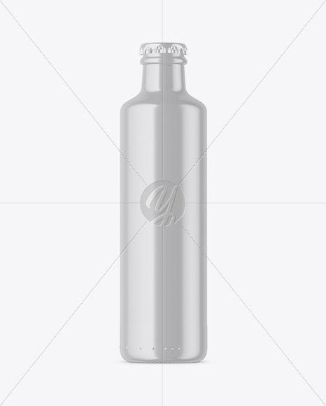 Free 250Ml Glossy Bottle Mockup