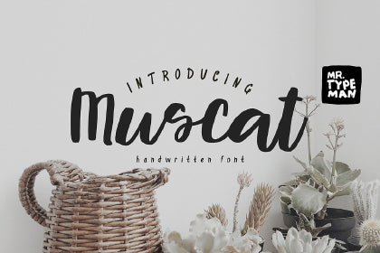 Free Muscat Handwriting Script Demo