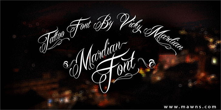 Free Mardian Font