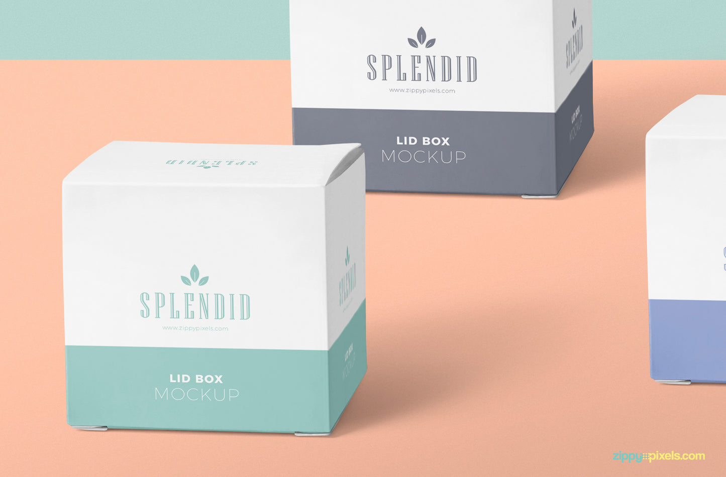 Free Paper Box Mockup PSD