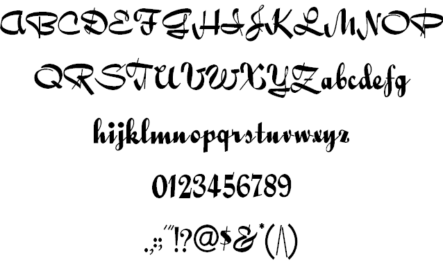 Free Quigley Wiggly Font