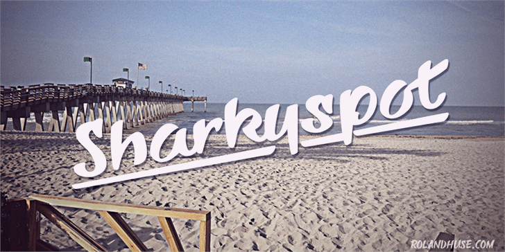 Free Sharkyspot Font