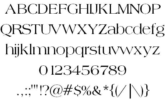 Free Broadsheet LDO Font