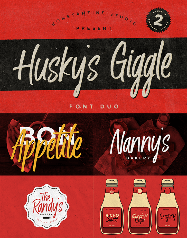 Free Husky Giggle Font