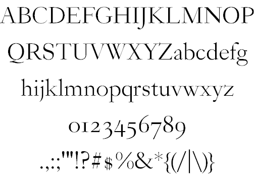 Free Garogier Font