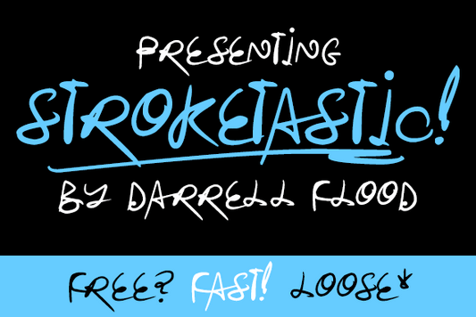 Free Stroketastic Font