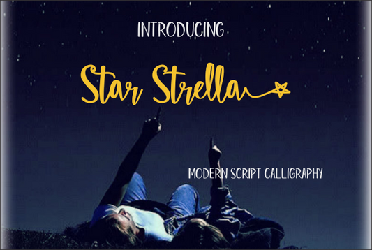 Free Star Strella Font