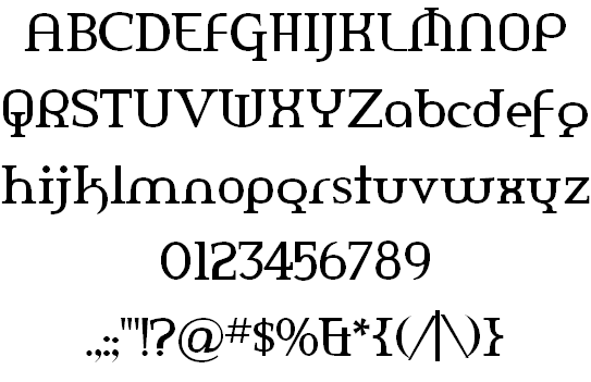 Free Amerika Font