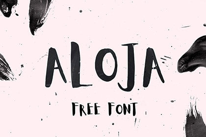 Free Aloja Handwritten Font
