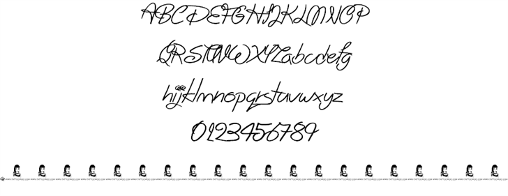 Free Big Winks Font