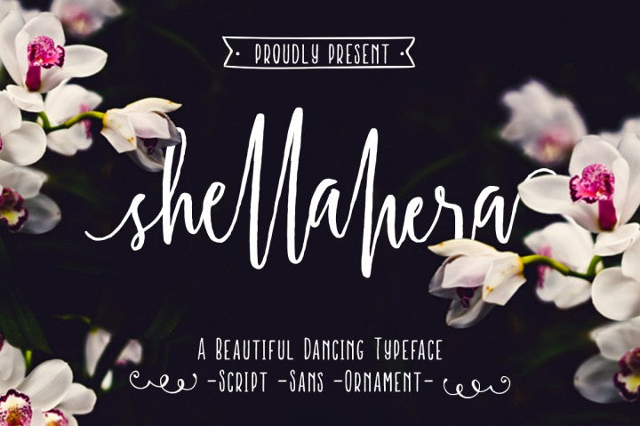 Free Font ShellaHera Demo Typeface