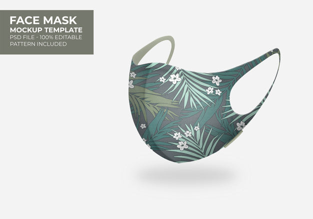 Free 3D Mask Mock Up Psd