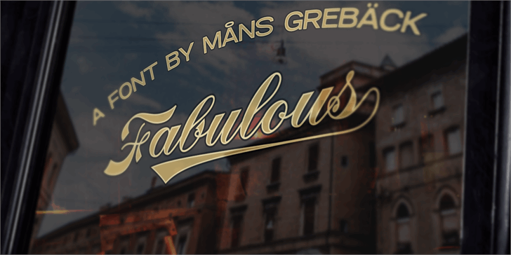 Free Fabulous Font