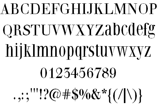 Free Classizism Antiqua Font