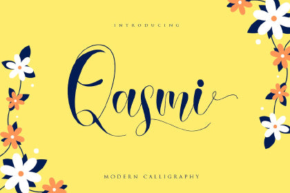 Free Qasmi Script Font Demo