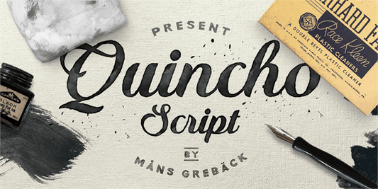 Free Quincho Script Font