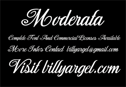 Free Moderata Font