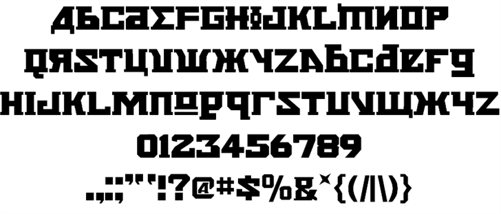 Free Kremlin Bolshevik Font