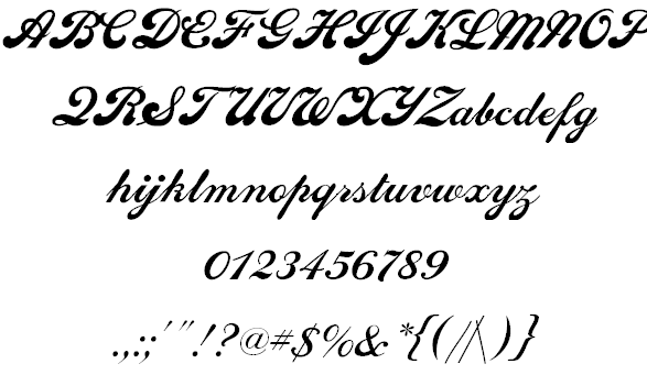 Free SedonaScriptFLF Font