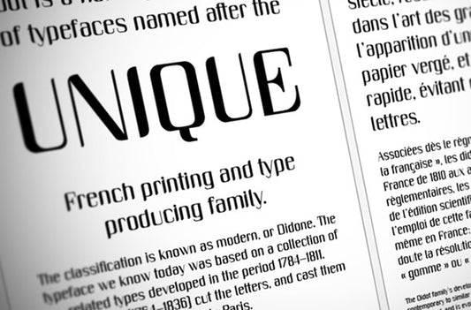 Free Unique Font