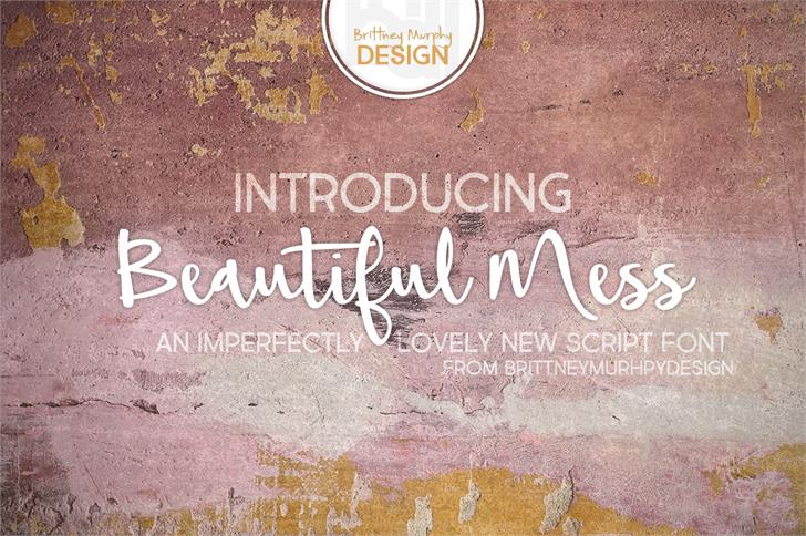 Free Beautiful Mess Font