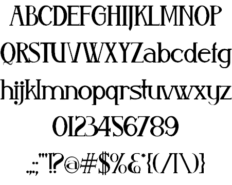 Free Aleijadinho Font