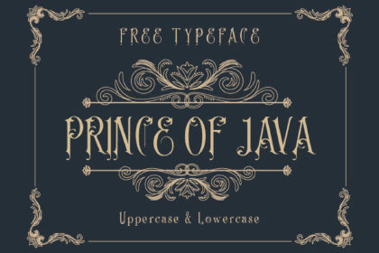 Free Prince of Java Typeface