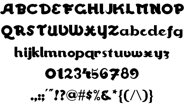 Free Walrus Gumbo Font