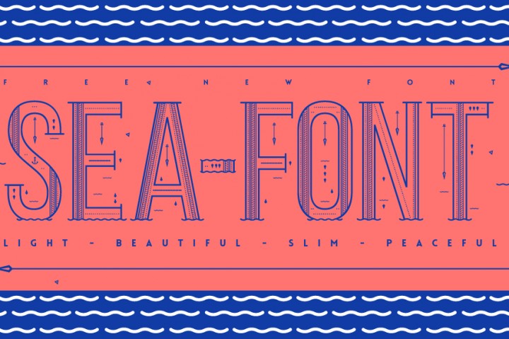 Free Sea Font