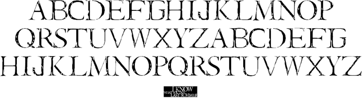 Free I Still Know Font