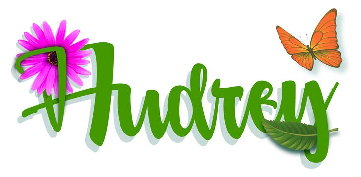 Free Audrey Font