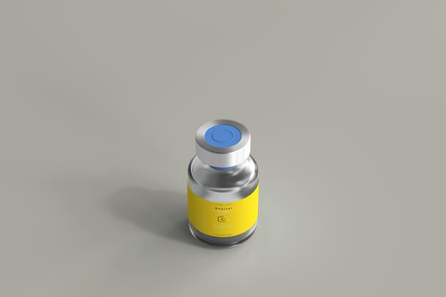 Free 5Ml Vial Bottle Mock Up Psd