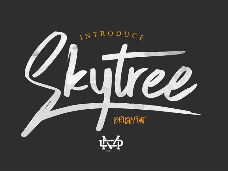 Free Skytree Font