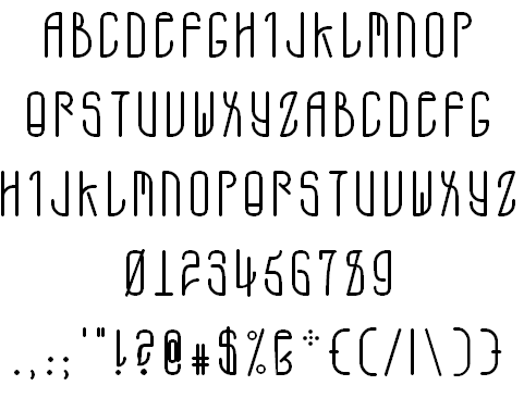 Free A.D. MONO Font