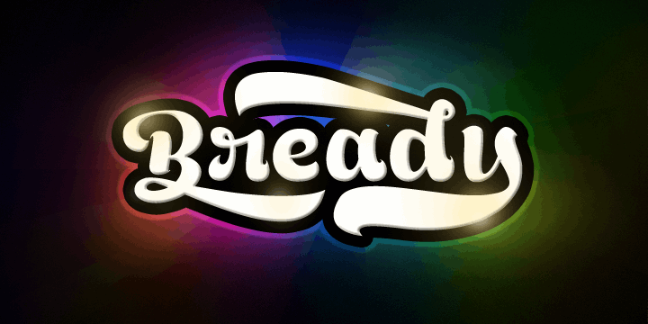 Free Bready Regular Font