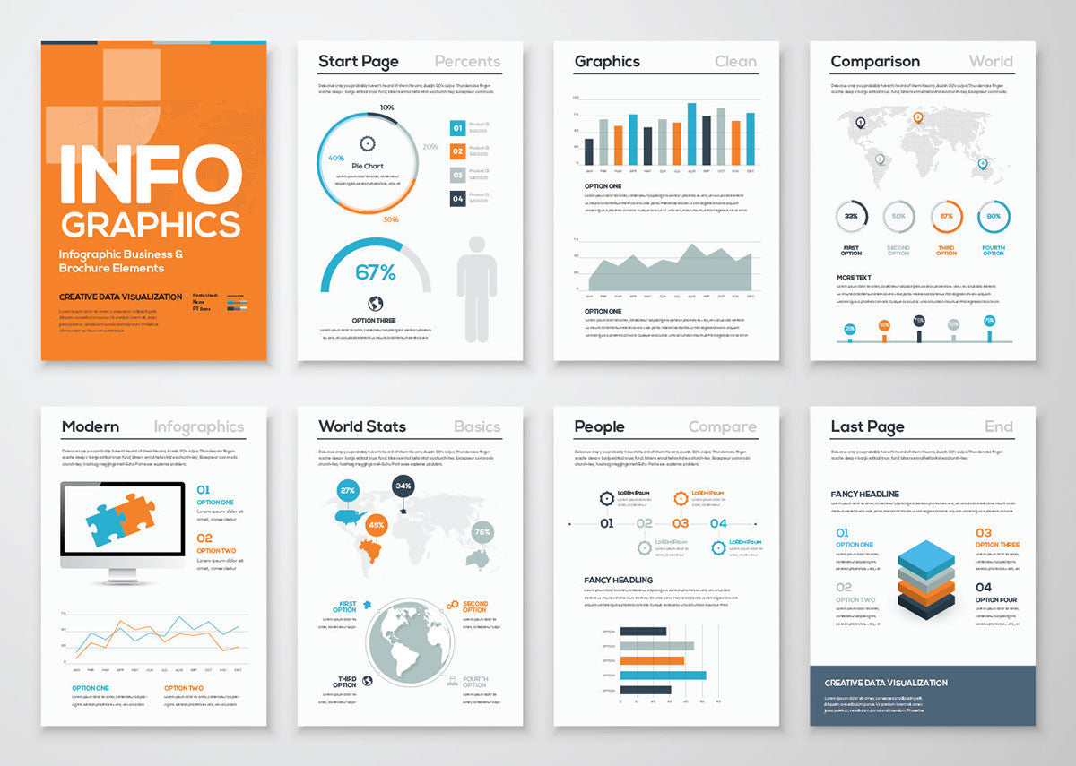 Free Infographic Brochure Template
