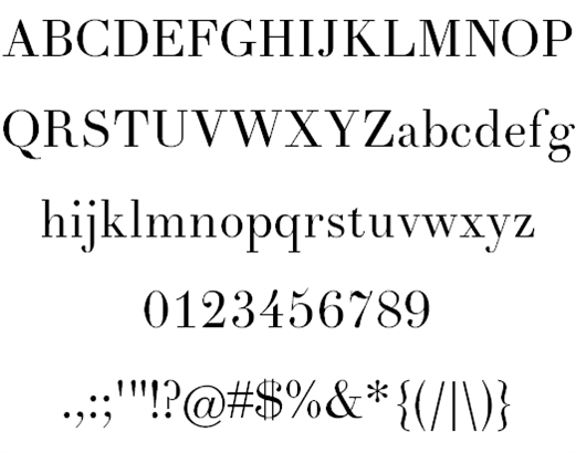 Free Theano Font