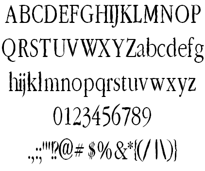 Free Lefferts Corners Font