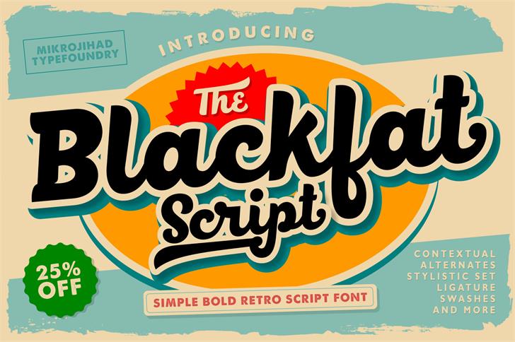 Free BlackFat Font