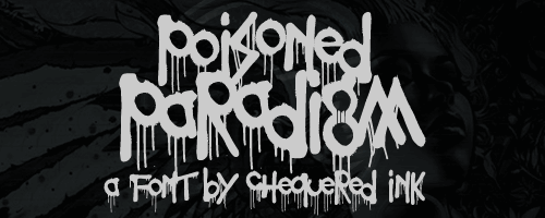 Free Poisoned Paradigm Font