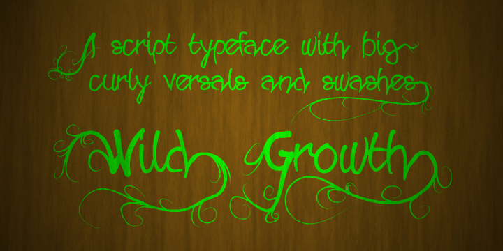 Free Wild Growth Font