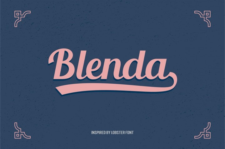 Free Font Blenda