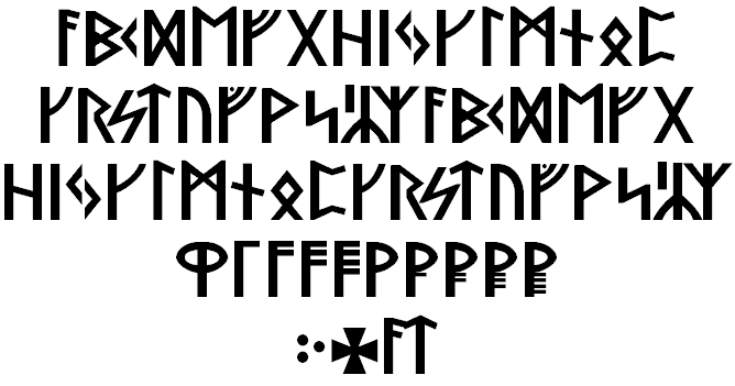 Free Stormning Font