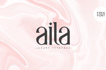 Free Aila Luxury Typeface