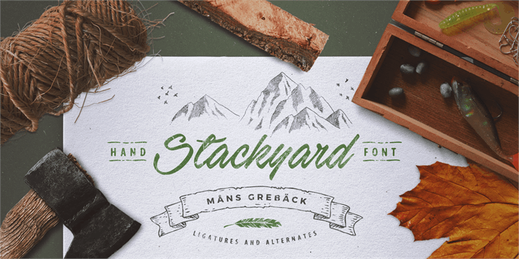 Free Stackyard Font