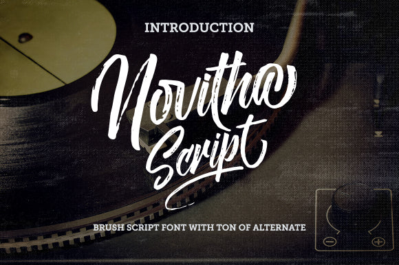 Free Novitha Script Demo