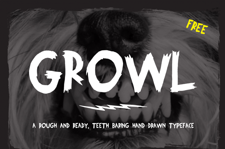 Free Growl Font