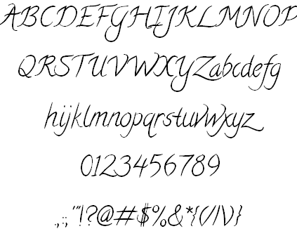 Free Calligraffitti Font