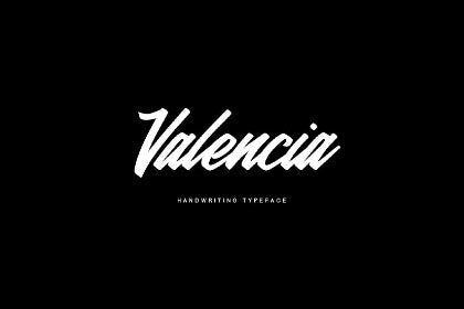 Free Valencia Calligraphy Typeface