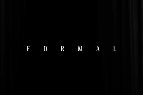 Free Formal Inline Typeface